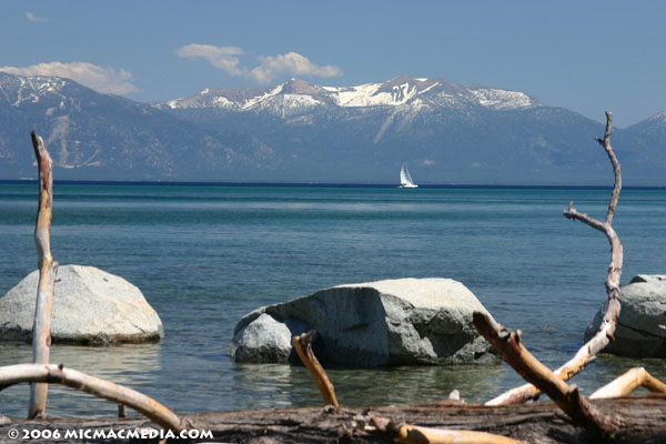 Tahoe sailboat Heavenly (website)