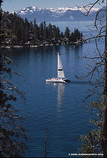 Tahoe Hyatt catamaran210
