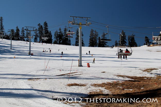 Nugget #220 Sierra at Tahoe  skiers