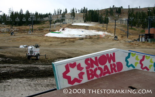 Nugget #155 A Boreal Ski Area before Storm Nugget #155 A Boreal Ski Area before Storm