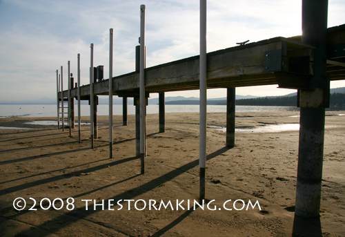 Nugget #157 D Tahoe pier low water 11-08 Nugget #157 D Tahoe pier low water 11-08