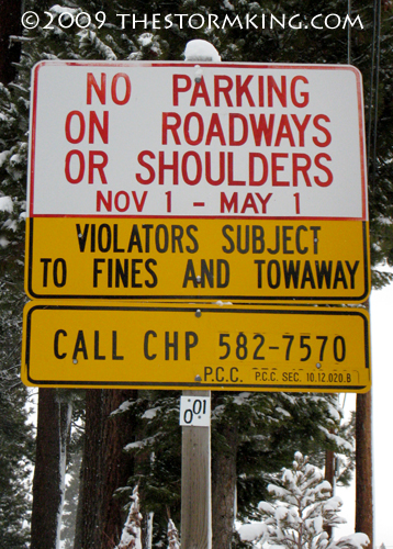 Nugget #166 G Cant Park Here in Winter Nugget #166 G Cant Park Here in Winter