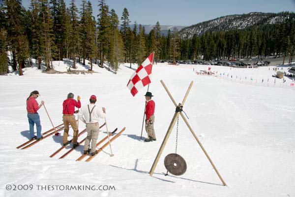 Nugget #170 C Preparing Race Course Start