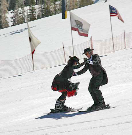 Nugget #170 J Pair Dancing Down Slope Nugget #170 J Pair Dancing Down Slope