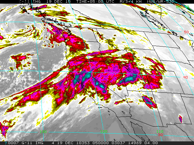 Nugget #195 2010 Dec 19 IR Satellite Nugget #195 2010 Dec 19 IR Satellite