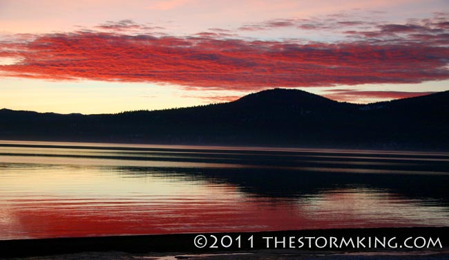 Nugget #199 Red Tahoe Sunset Kings  Beach