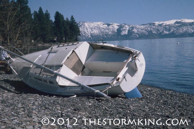 Nugget #226 Beached boat Carnelian  Bay