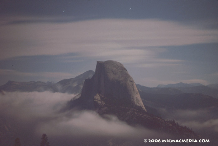 Nugget #35 Half Dome Yosemite midnight ID 700 Nugget #35 Half Dome Yosemite midnight ID 700