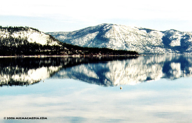 Nugget #43 A Tahoe reflection Carson Range Nugget #43 A Tahoe reflection Carson Range