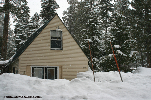 Nugget #64 B Carnelian Bay cabin April snowpack copy Nugget #64 B Carnelian Bay cabin April snowpack copy