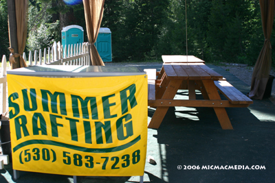 Nugget #89 C Rafting Co sign Nugget #89 C Rafting Co sign